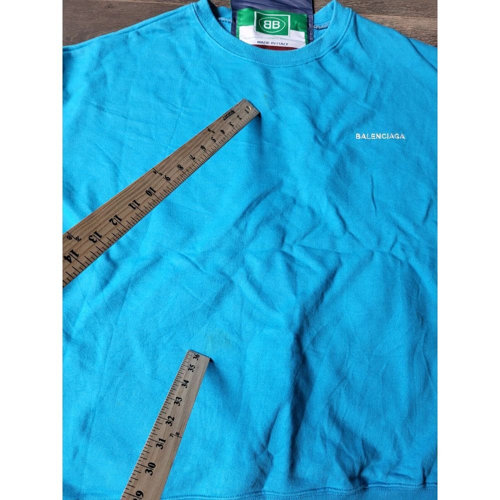 Balenciaga‎ Womens Archived Spring Summer 18 SS18 Oversized Crewneck Sweater - Picture 5 of 9